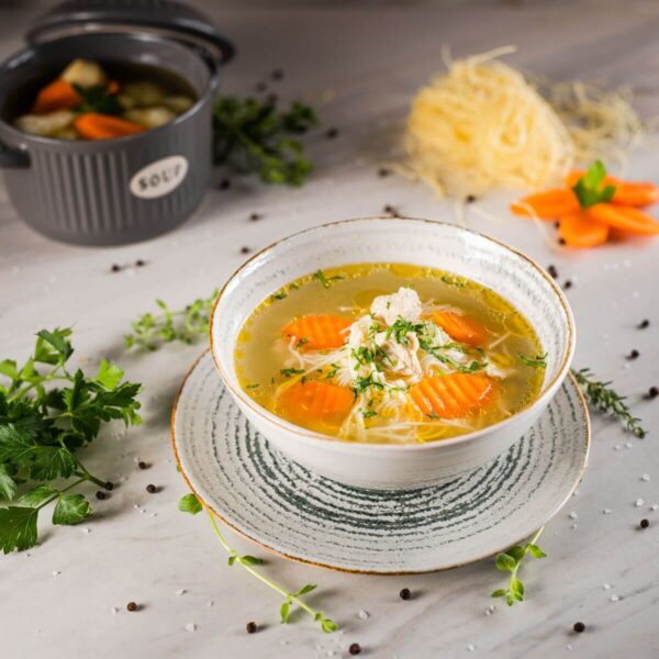 Supa de pui cu fidea 400ml